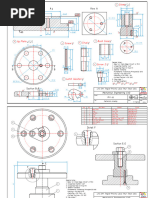 2D Piston Technical Drawing with Dimensions | PDF | Drawing