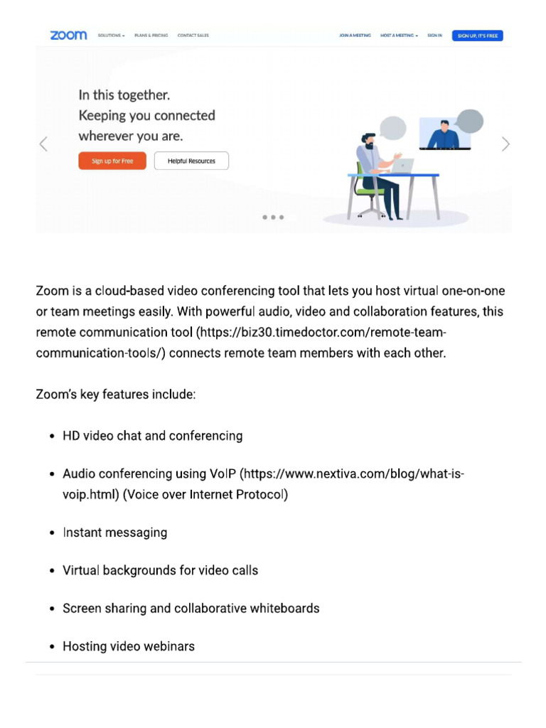 Zoom & Video Conferencing PDF
