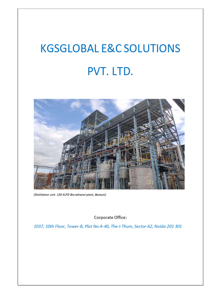 KGS Global E&C Solutions Overview | PDF | Oil | Natural Gas