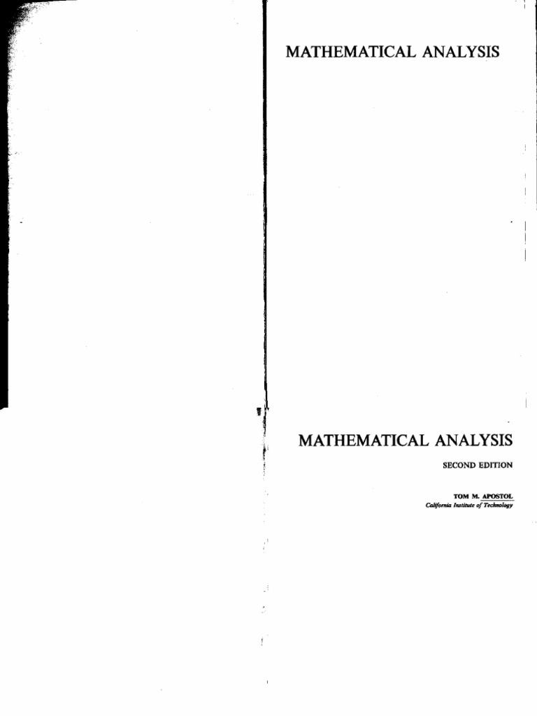 MATHEMATICAL ANALYSIS BY TM APOSTOL PDF visual data 7