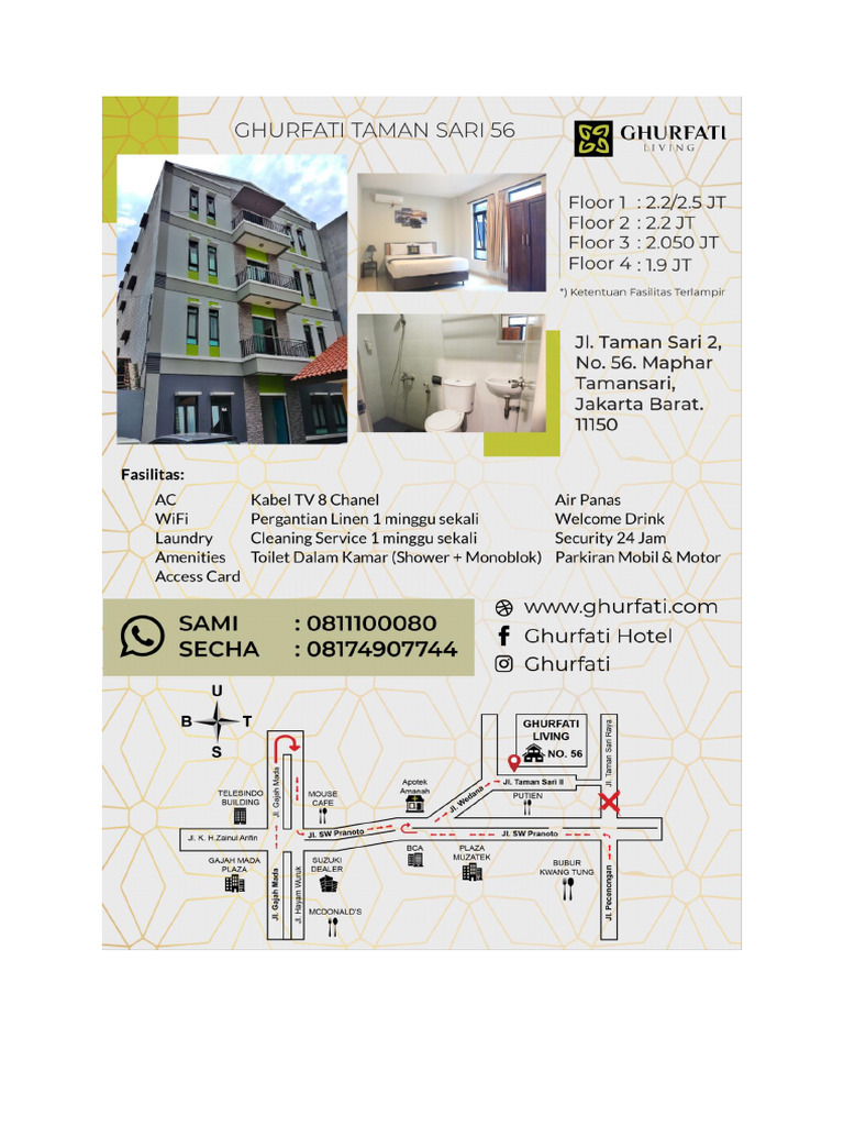 Brosur Kost 56 Mabes | PDF