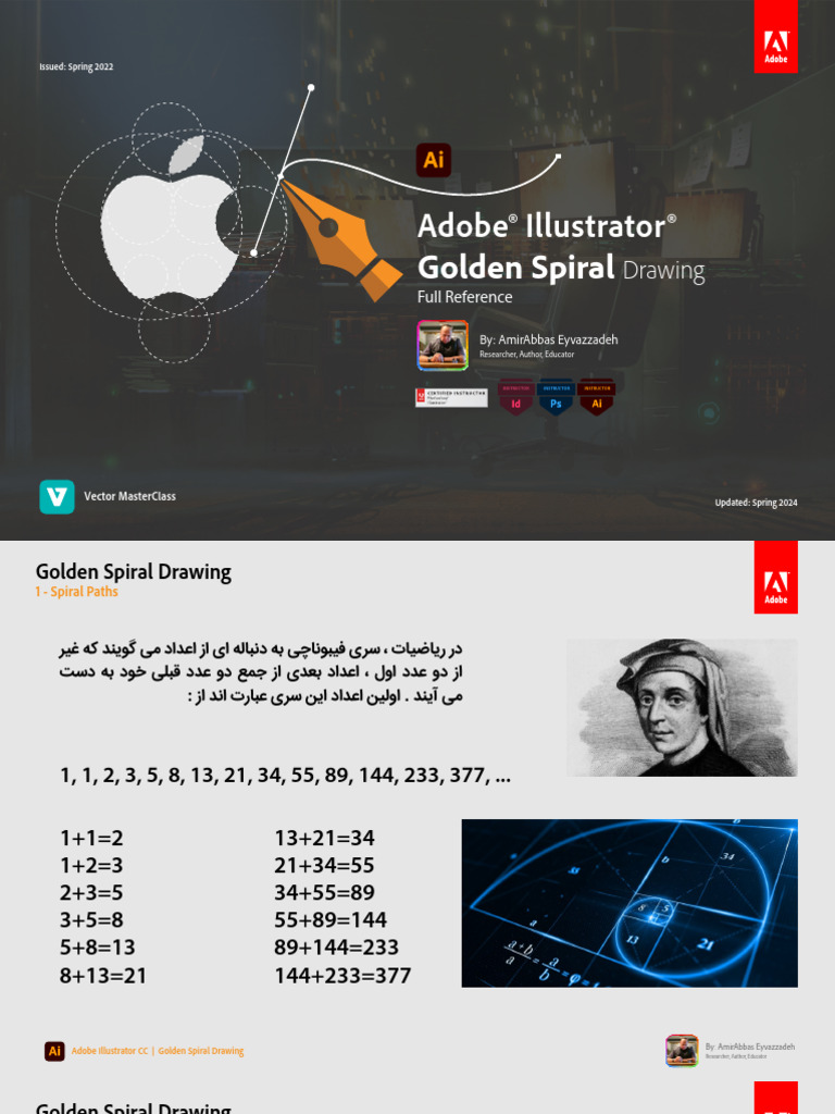 Golden Spiral Drawing Book | PDF