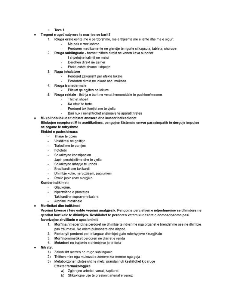 FARMAKOLOGJI | PDF