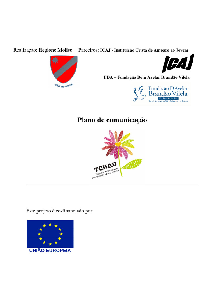 Plano De Comunicacao Pdf Jornalismo Comunicação