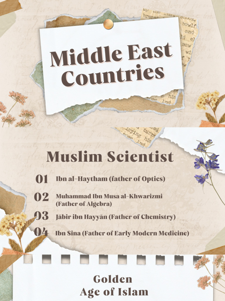 LESSON 3.2 - Development of Science in Middle East | PDF
