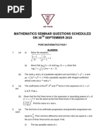 Internal Mock 2018 With Guide | PDF | Sine | Triangle