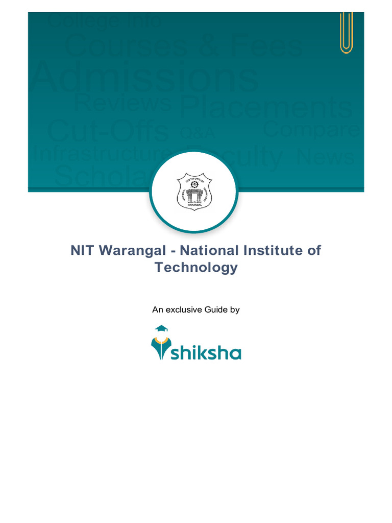 NIT Warangal 2023 Placement Overview | PDF | Engineering