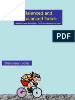 PP Balanced Unbalanced Forces Cyclist