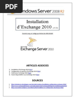 Installation d'Exchange 2010 (tuto de A à Z)