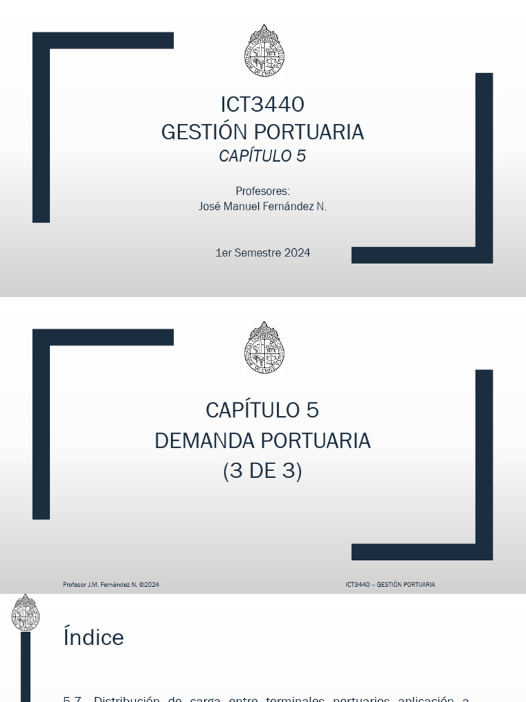 Clase+10+-+Capítulo+5+ (3+de+3) ICT3440 Gestión+Portuaria 1er+sem+2024 ...