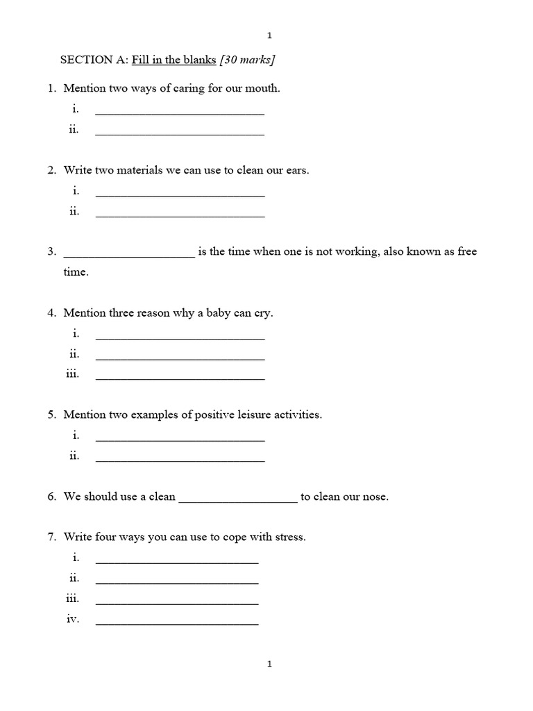 Pshe Grade 4 | PDF | Psychology | Behavioural Sciences