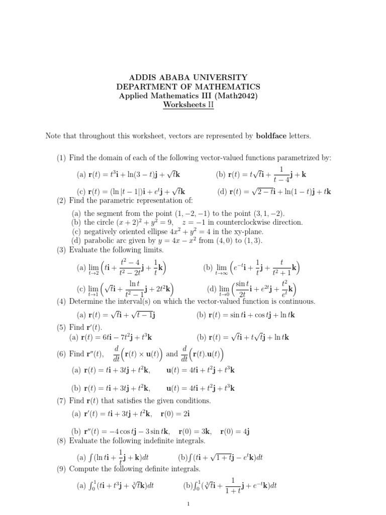 Applied Math A Level