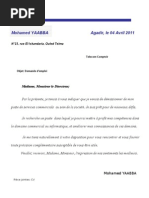 Demande D'emploi | PDF