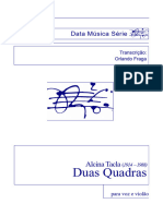 Tacla-duas Quadras Voz e Violao