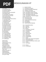 Kode Sandi HT dan Polisi Indonesia | PDF