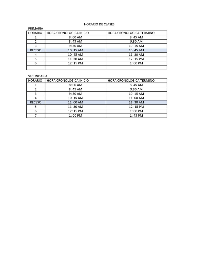 Horario de Clases 2024-1 | PDF | Estudios de idiomas extranjeros