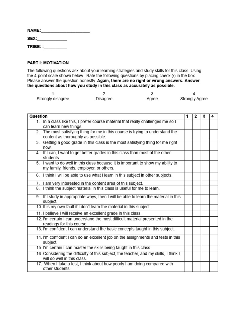Final SQ | PDF | Study Skills | Learning