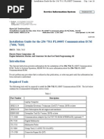 REHS2125 - Installation Guide For The 256-7511 PL1000T Communication ECM