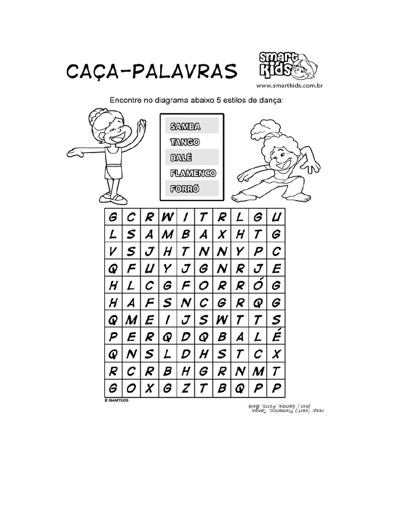2º E 3º Ano Dança Imprimir Pdf