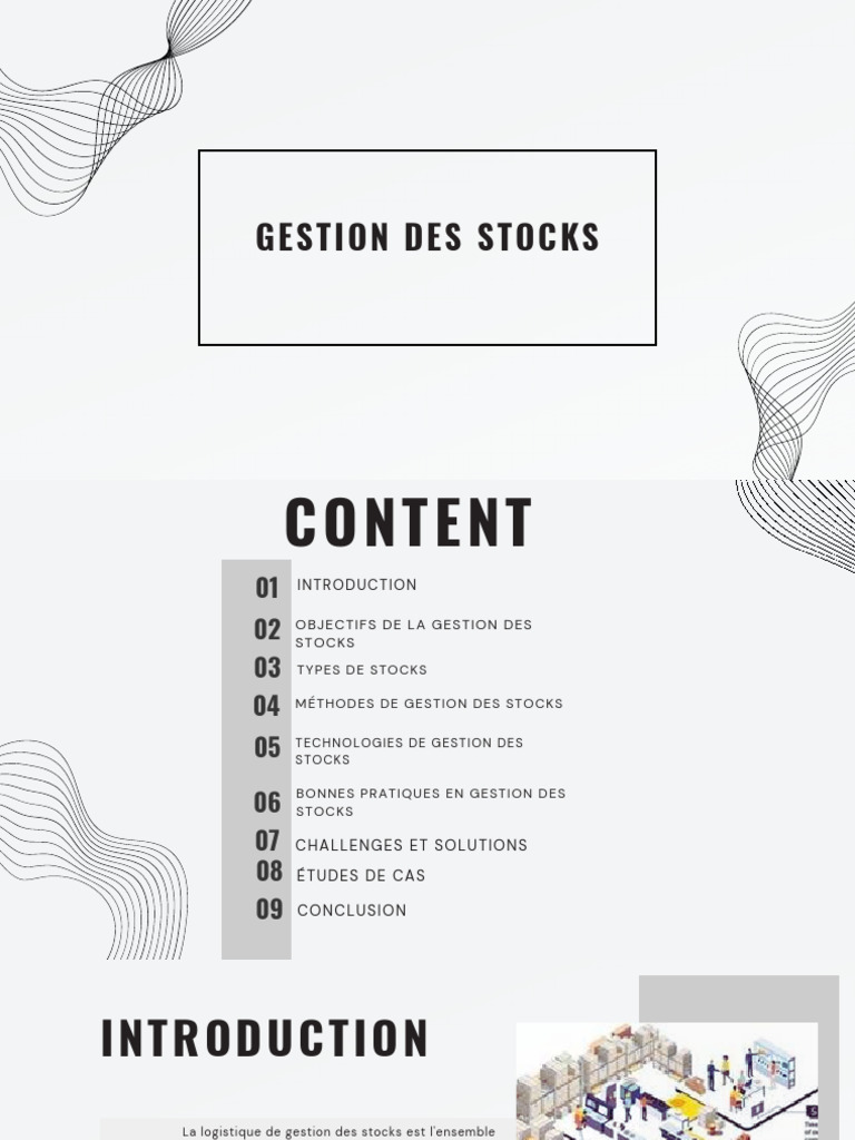 Optimisation et Défis de la Gestion des Stocks | PDF | Inventaire ...
