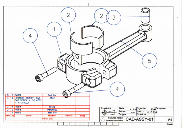 Cad Assy 01 | PDF