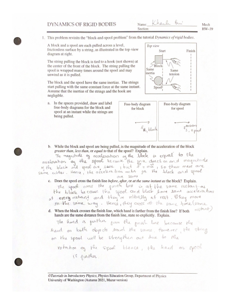 Dynamics of Rigid Bodies | PDF