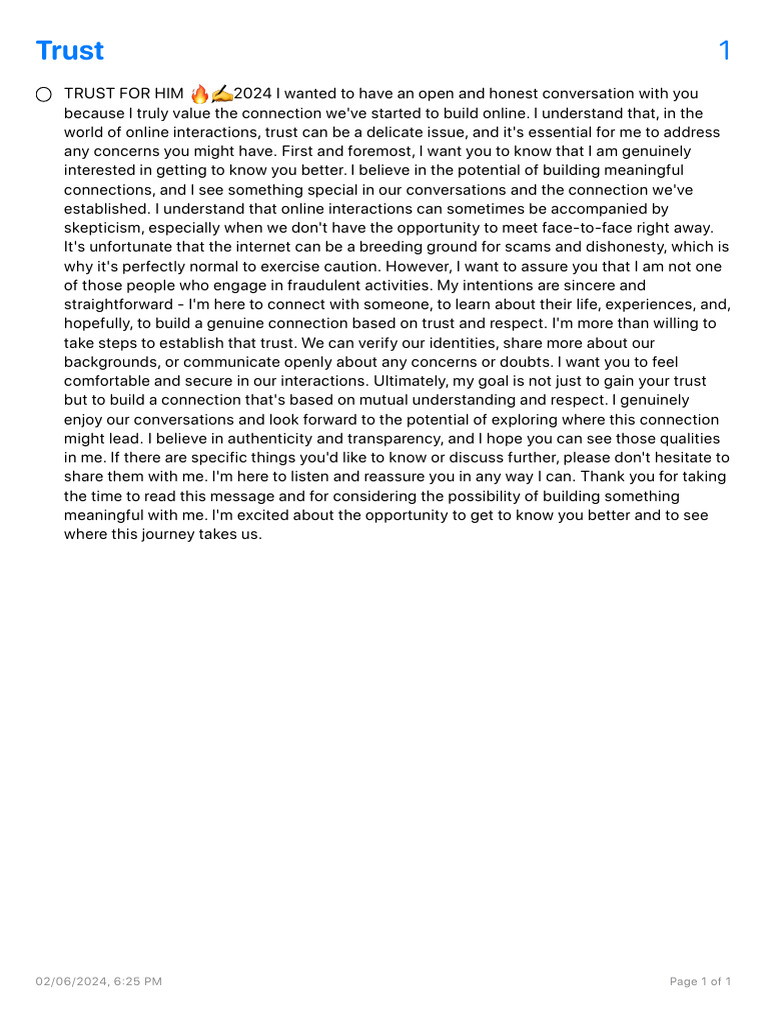 Building Trust Online | PDF