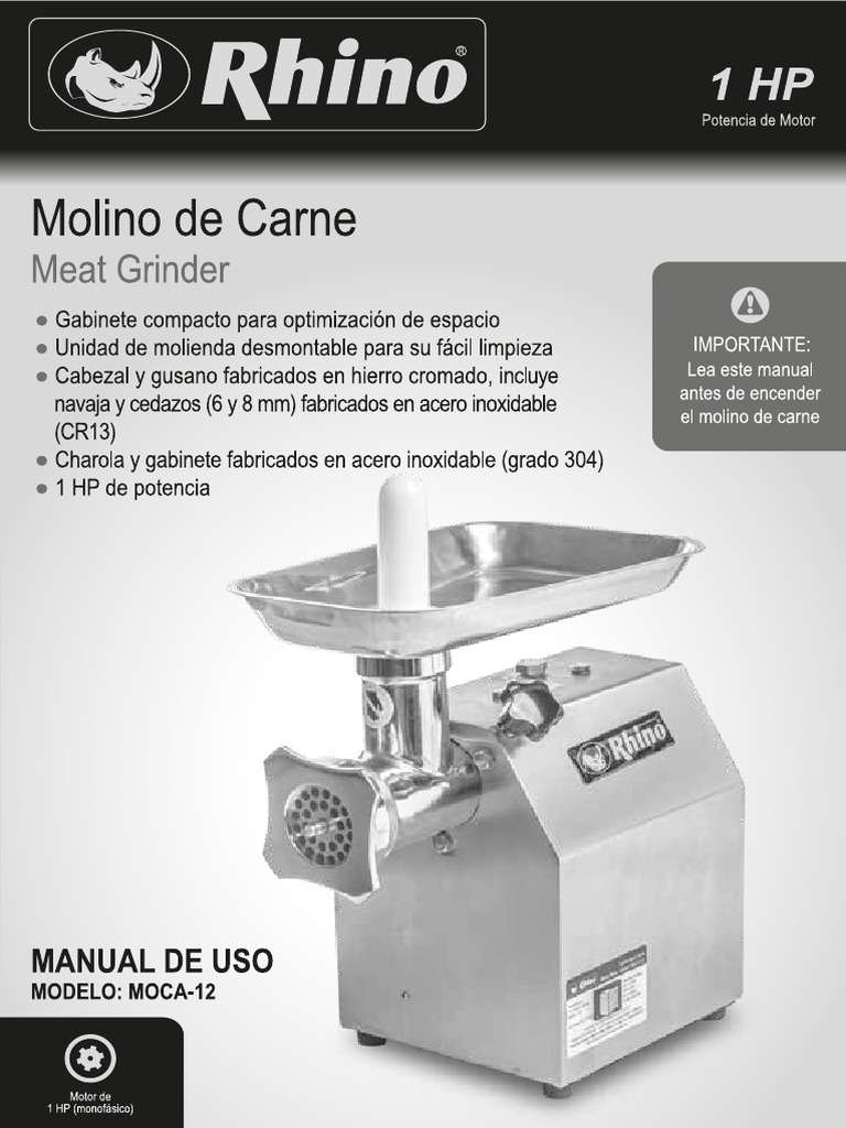 Manual MOCA 12 | PDF