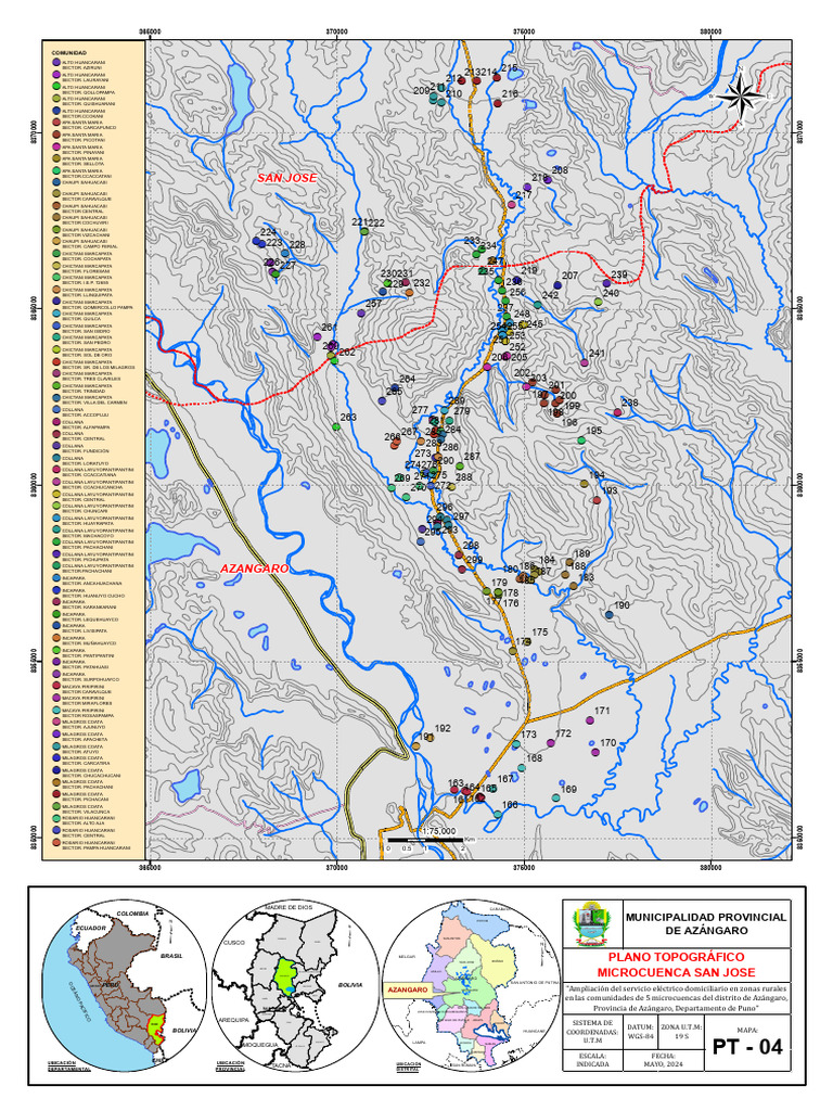 PT4 Topografia MC San Jose | PDF
