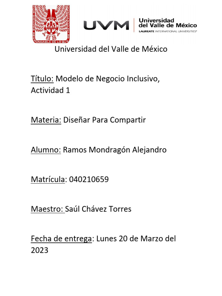 Modelo de Negocio Inclusivo en Fisioterapia | PDF | Terapia física ...