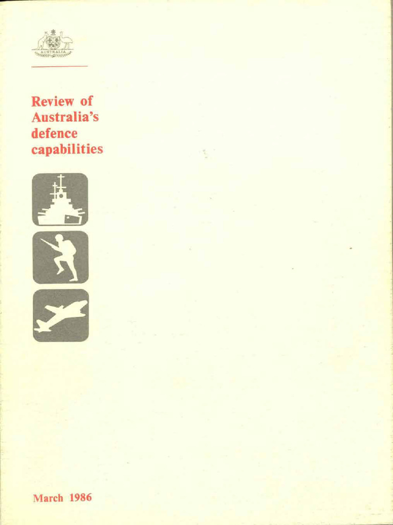 Australia's Defence Review 1986 | PDF | Military | Australian Defence Force