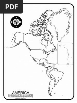 Mapa De Estados Unidos Sin Nombres Para Imprimir En Pdf 2021 Images