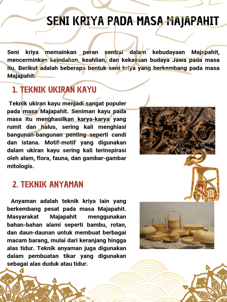 Seni Kriya Pada Masa Majapahit - 20240502 - 182643 - 0000 | PDF | Ilmu ...