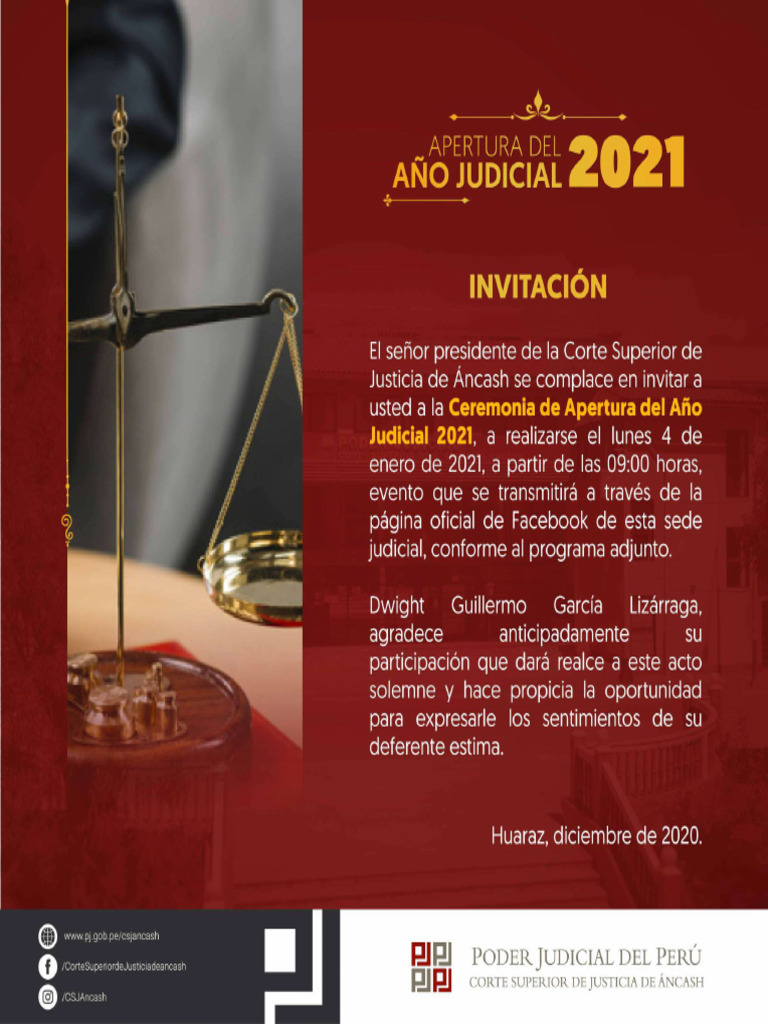 Invitacion Y Programa Pdf