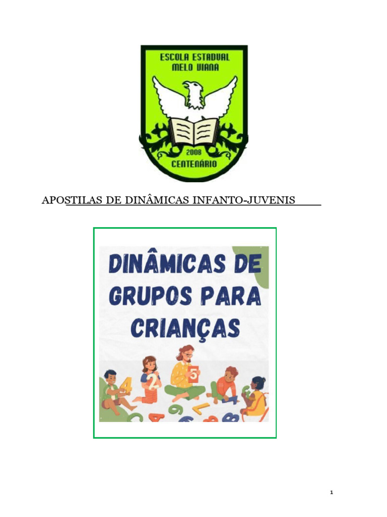 Dinâmicas Infanto-Juvenis Diversificadas | PDF | Tempo | Emoções