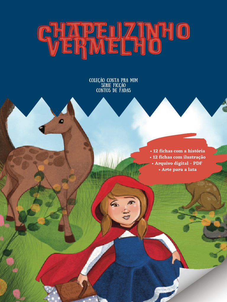História Chapeuzinho Vermelho PDF Grátis | PDF | Chapeuzinho Vermelho