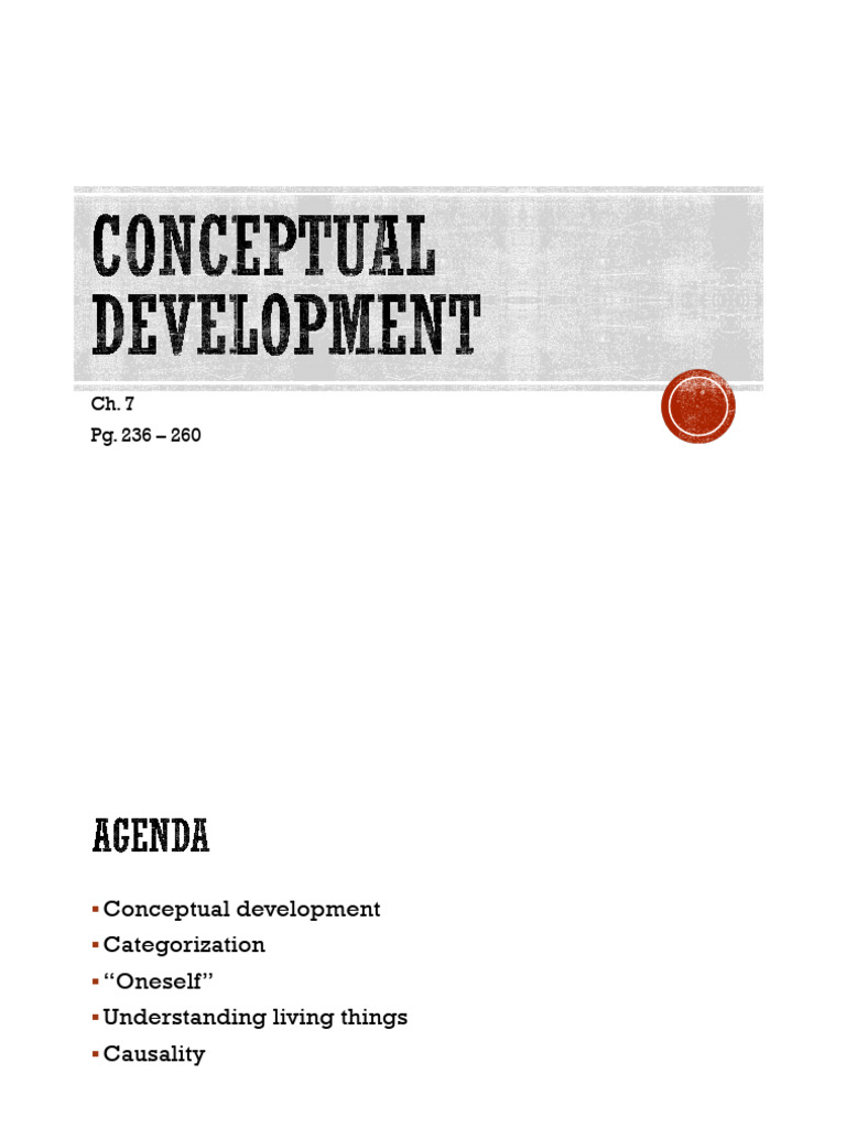 Understanding Conceptual Development in Children | PDF | Theory Of Mind ...