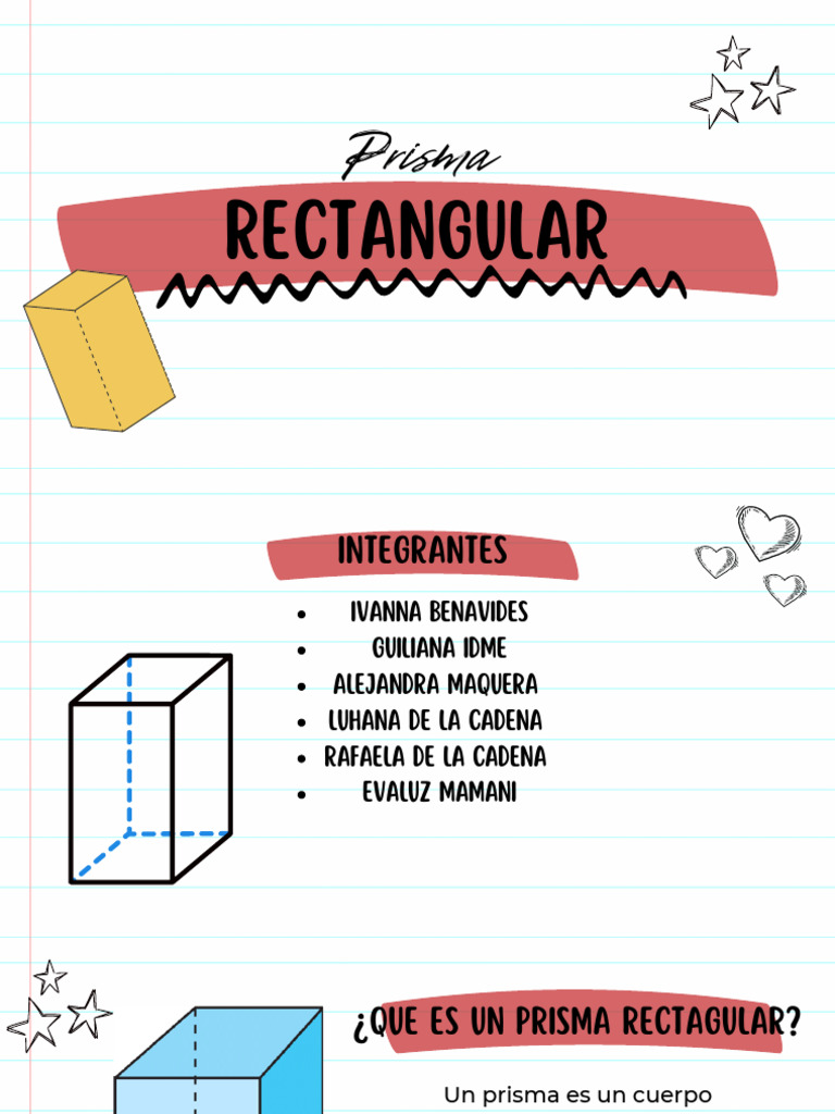 Partes del Prisma Rectangular | PDF | Poesía