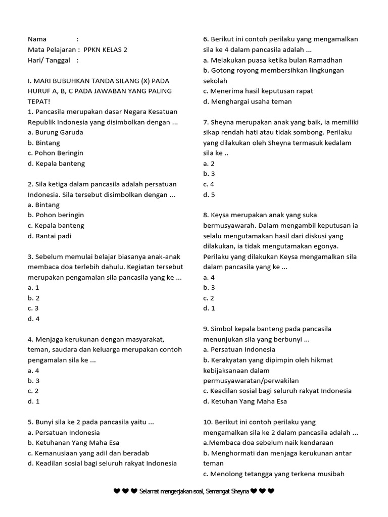 Ppkn Kelas 2 Semester 1 Jilid 2 Pdf