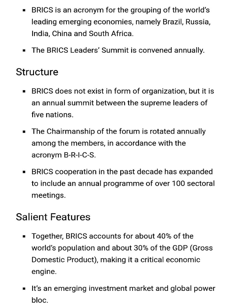 BRICS | PDF