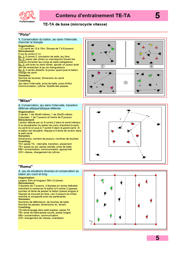 TE-TA-base (Vitesse) | PDF | Sports d'équipe | Des sports