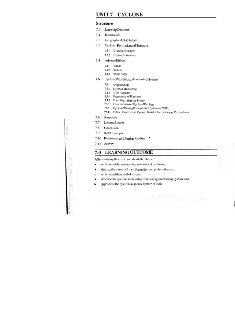Unit 7 Pdf Tropical Cyclones Storm Surge