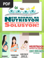 Doh Programs First 1000 Days Ni Baby | PDF | Human Nutrition ...