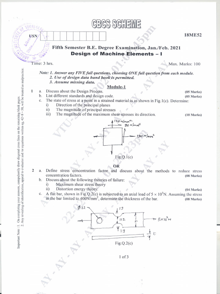 18ME52 | PDF