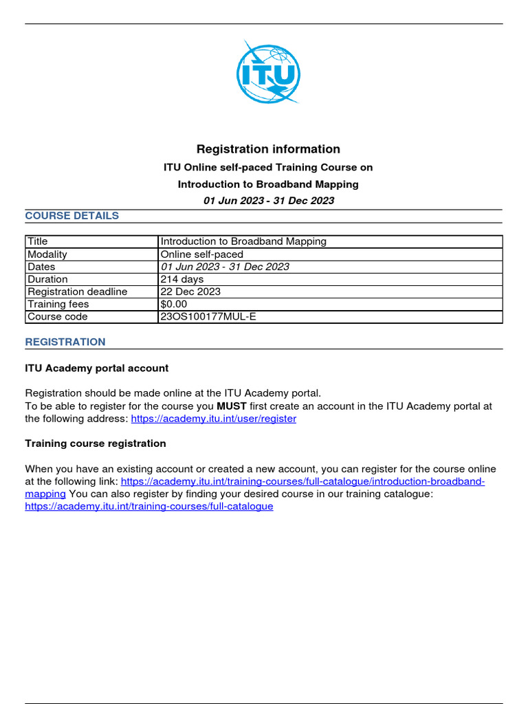 Introduction To Broadband Mapping | PDF
