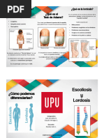 Test de Adams para detectar escoliosis | PDF | Escoliosis ...