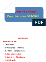 SAPONIN 2023-Phần Đại Cương