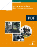 De Stelling Van Amsterdam Op Weg Naar Een Nieuw Gebiedsprogramma 2009-2013