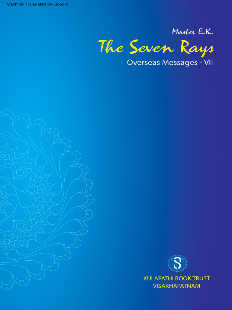 The Seven Rays | PDF
