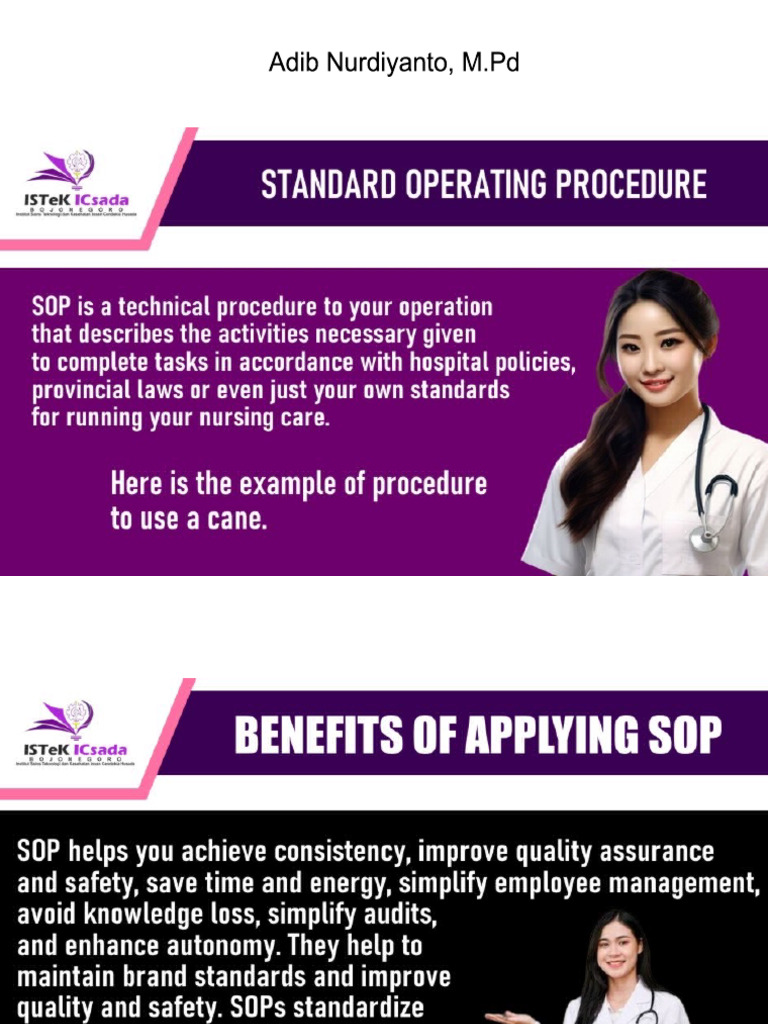 Sop Prosedure Icsada | PDF | Wellness